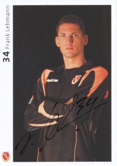 Frank Lehmann  2009/2010  Energie Cottbus  Fußball Autogrammkarte original signiert 