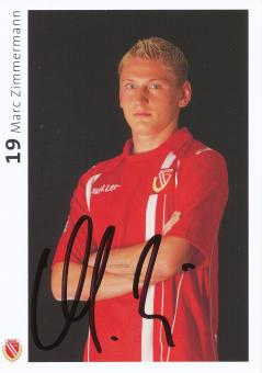 Marc Zimmermann  2009/2010  Energie Cottbus  Fußball Autogrammkarte original signiert 