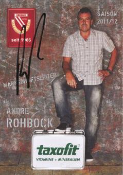 Andre Rohbock  2011/2012  Energie Cottbus  Fußball Autogrammkarte original signiert 