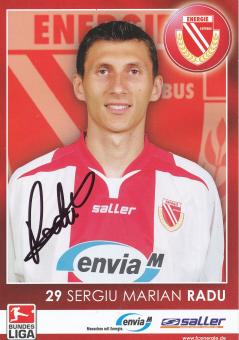 Sergiu Radu   2006/2007  Energie Cottbus  Fußball Autogrammkarte original signiert 