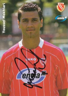 Youssef Mokhtari   2005/2006  Energie Cottbus  Fußball Autogrammkarte original signiert 