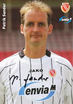 Petrik Sander   2005/2006  Energie Cottbus  Fußball Autogrammkarte original signiert 