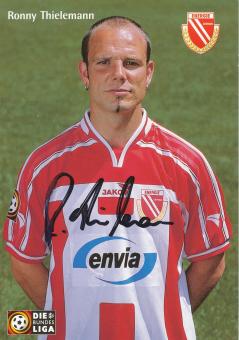 Ronny Thielemann   2001/2002  Energie Cottbus  Fußball Autogrammkarte original signiert 