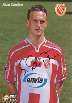 Silvio Schröter   2001/2002  Energie Cottbus  Fußball Autogrammkarte original signiert 