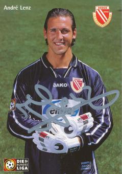 Andre Lenz   2001/2002  Energie Cottbus  Fußball Autogrammkarte original signiert 
