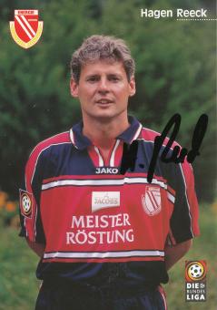 Hagen Reeck  1999/2000   Energie Cottbus  Fußball Autogrammkarte original signiert 