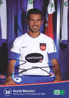 Alper Bagceci  2012/2013  FC Heidenheim  Fußball Autogrammkarte original signiert 