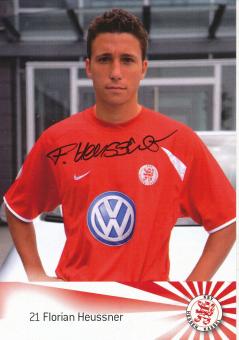 Florian Heussner  2008/2009 Hessen Kassel  Fußball Autogrammkarte original signiert 