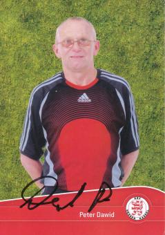 Peter Dawid  2006/2007 Hessen Kassel  Fußball Autogrammkarte original signiert 