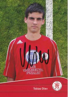 Tobias Oliev  2006/2007 Hessen Kassel  Fußball Autogrammkarte original signiert 