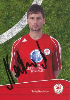 Saky Noutsos  2006/2007 Hessen Kassel  Fußball Autogrammkarte original signiert 