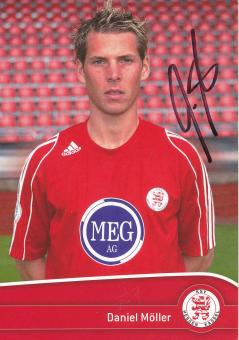 Daniel Möller  2007/2008 Hessen Kassel  Fußball Autogrammkarte original signiert 