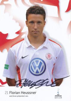 Florian Heussner  2010/2011 Hessen Kassel  Fußball Autogrammkarte original signiert 
