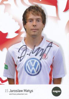 Jaroslaw Matys  2010/2011 Hessen Kassel  Fußball Autogrammkarte original signiert 