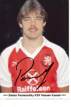 Stefan Panierschky  80er  Hessen Kassel  Fußball Autogrammkarte original signiert 