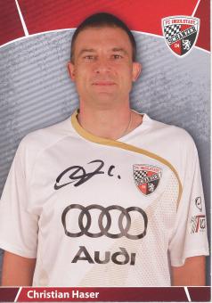 Christian Haser   2008/2009  FC Ingolstadt  Fußball Autogrammkarte original signiert 