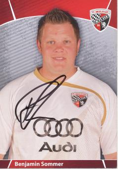 Benjamin Sommer   2008/2009  FC Ingolstadt  Fußball Autogrammkarte original signiert 