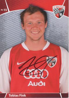 Tobias Fink  2008/2009  FC Ingolstadt  Fußball Autogrammkarte original signiert 