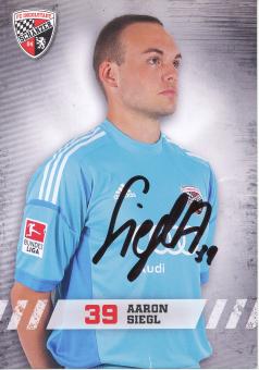Aaron Siegl  2012/2013  FC Ingolstadt  Fußball Autogrammkarte original signiert 