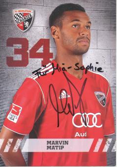 Marvin Matip  2012/2013  FC Ingolstadt  Fußball Autogrammkarte original signiert 