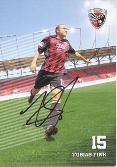 Tobias Fink  2010/2011  FC Ingolstadt  Fußball Autogrammkarte original signiert 
