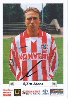 Björn Arens  1999/2000 Rot Weiß Oberhausen  Fußball Autogrammkarte original signiert 