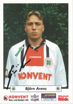 Björn Arens  1998/1999 Rot Weiß Oberhausen  Fußball Autogrammkarte original signiert 