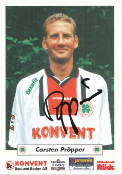 Carsten Pröpper  1998/1999 Rot Weiß Oberhausen  Fußball Autogrammkarte original signiert 