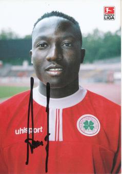 Abdou Nassirou Ouro Akpo  2003/2004  Rot Weiß Oberhausen  Fußball Autogrammkarte original signiert 