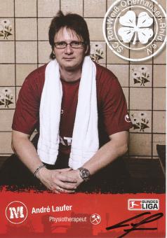 Andre Laufer   2008/2009  Rot Weiß Oberhausen  Fußball Autogrammkarte original signiert 
