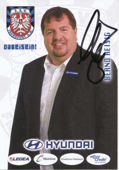 Bernd Reisig  2009/2010  FSV Frankfurt  Fußball Autogrammkarte original signiert 