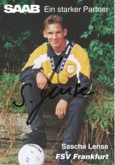 Sascha Lense  1994/1995  FSV Frankfurt  Fußball Autogrammkarte original signiert 