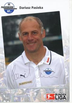 Dariusz Pasieka  SC Paderborn  2006/2007  Fußball Autogrammkarte original signiert 