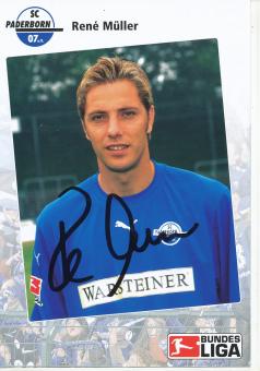 Jerome Colinet  SC Paderborn  2006/2007  Fußball Autogrammkarte original signiert 
