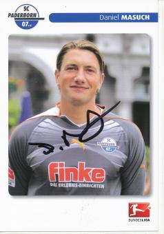 Daniel Masuch  2010/2011  SC Paderborn Fußball Autogrammkarte original signiert 