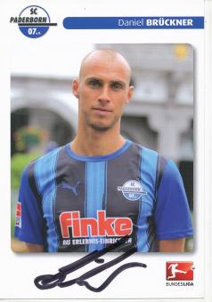 Daniel Brückner  2010/2011  SC Paderborn Fußball Autogrammkarte original signiert 