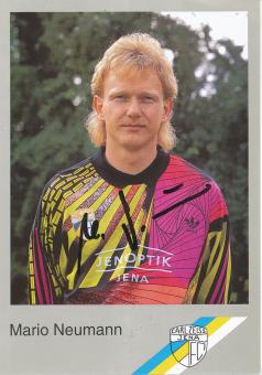 Mario Neumann  1993/1994  FC Carl Zeiss Jena  Fußball Autogrammkarte original signiert 