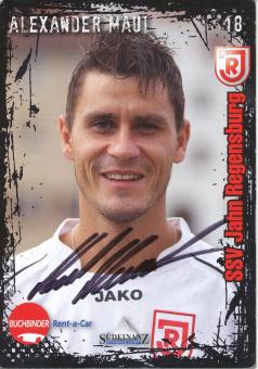 Alexander Madi  2009/2010  SSV Jahn Regensburg  Fußball Autogrammkarte original signiert 