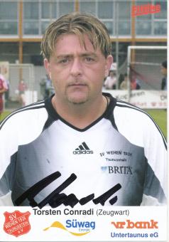 Torsten Conradi  2004/2005   SV Wehen Wiesbaden  Fußball Autogrammkarte original signiert 