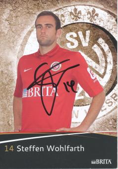 Steffen Wohlfarth  2012/2013   SV Wehen Wiesbaden  Fußball Autogrammkarte original signiert 