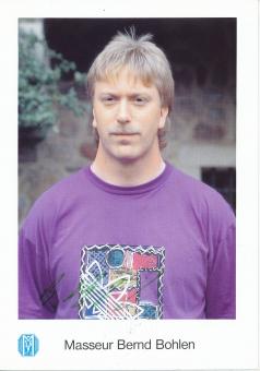 Bernd Bohlen  1991/1992  SV Meppen  Fußball Autogrammkarte original signiert 