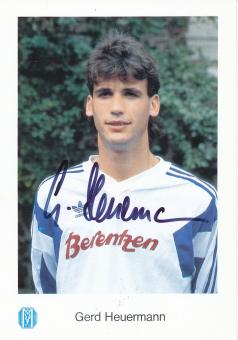 Gerd Heuermann  1991/1992  SV Meppen  Fußball Autogrammkarte original signiert 