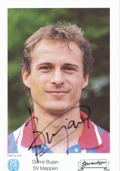 Damir Bujan  1992/1993  SV Meppen  Fußball Autogrammkarte original signiert 
