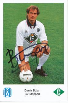 Damir Bujan  1993/1994  SV Meppen  Fußball Autogrammkarte original signiert 