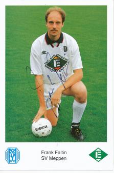 Frank Faltin  1993/1994  SV Meppen  Fußball Autogrammkarte original signiert 