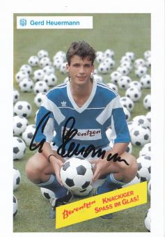 Gerd Heuermann  1990/1991  SV Meppen  Fußball Autogrammkarte original signiert 