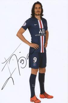 Edison Cavani  PSG Paris Saint Germain  Fußball Autogramm Foto original signiert 