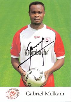 Gabriel Melkam  2005/2006  Sportfreunde Siegen  Fußball Autogrammkarte original signiert 