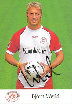 Björn Weikl  2005/2006  Sportfreunde Siegen  Fußball Autogrammkarte original signiert 