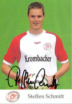 Steffen Schmitt  2005/2006  Sportfreunde Siegen  Fußball Autogrammkarte original signiert 